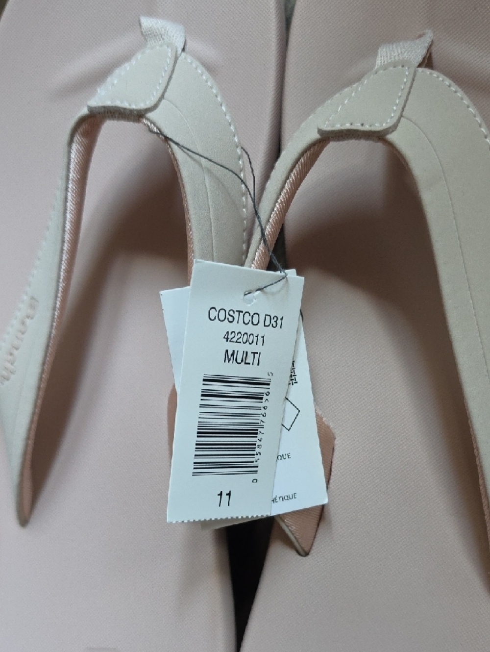 Bench Pink Women's Flip-Flop Sandals - Picture 4 of 4